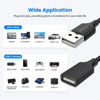 Picture of MOGOOD USB Splitter Cable USB y Splitter Adapter Dual USB 2.0 Power Cord Extension for Charging/Data Transfer/Laptop/Mac/Car