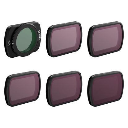 Picture of Skyreat ND Filters Set for DJI Osmo Pocket 3 Creator Combo Accessories -6 Pack (CPL/ND8/ND16/ND32/ND64/ND128)