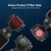 Picture of Skyreat ND Filters Set for DJI Osmo Pocket 3 Creator Combo Accessories -6 Pack (CPL/ND8/ND16/ND32/ND64/ND128)