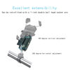 Picture of YIMINGYINUO Double Socket Arm Compatible with RAM Mounts B Size 1" Ball Components for Bike/Motorcycle/ATV Phone Mount, Emeralds (Short Arm)