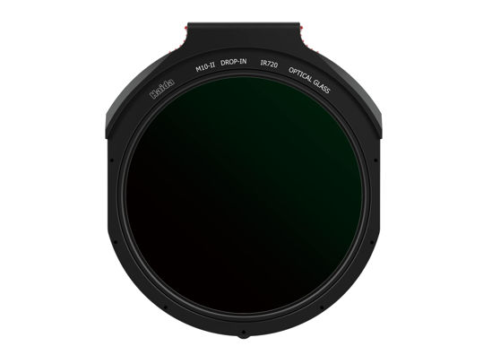 Picture of Haida HD4692 M10-II Drop-in IR 720nm Filter for M10 100mm Holder Optical Glass Infrared w Metal Frame…