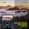 Picture of FEELWORLD P6X 5.5-Inch Touchscreen Camera Monitor 1000Nit Camera Field Monitor, Supports 4K 60Hz,3D LUT, HDR,Waveform Aluminum Casing 9:16 Marker