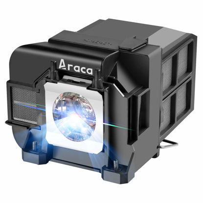 Picture of Araca ELPLP75 /V13H010L75 Projector Lamp with Housing for Epson PowerLite 1940W 1945W 1950 1960 1965 1955 EB-1945W EB-1960 Replacement Projector Lamp