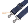 Picture of MOSISO 56 inch Shoulder Strap, Adjustable Thick Soft Universal Replacement Non-Slip Fit Padded with Metal Swivel Hooks for Laptop Shoulder Bag/Laptop Messenger Bag/Crossbody Bag, Navy Blue