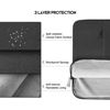 Picture of CaseBuy MacBook Pro 16 inch Sleeve Protective Case for 16-inch New MacBook Pro M4/M3/M2/M1 Pro/Max A3186 A3403 A2991 A2780 A2485 2024-2021, Water-Resistant Laptop Bag with Accessory Pocket -Black