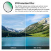 Picture of NEEWER 62mm UV CPL Lens Filter Kit, Circular Polarising Filter Set, UV Protection, HD Optical Glass and 30 Layers of Nano Double Side Coatings/Ultra Thin Aluminium Frame