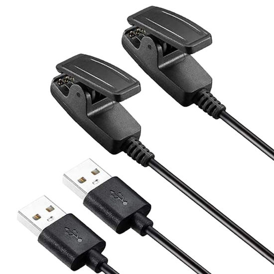 Picture of Threeeggs Charger for Garmin Forerunner 235, Replacement USB Charging Cable Clip Cord for Garmin Forerunner 235 Smartwatch (2-Pack, 1m/3.3ft)