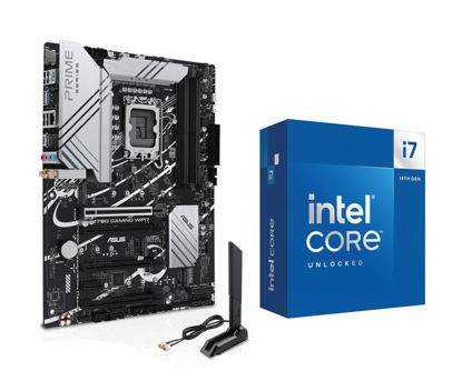 Picture of INLAND by Micro Center CPU Motherboard Combo - Intel i7-14700K 14th Gen 20-Cores LGA 1700 Desktop Processor Bundle with ASUS Z790 Gaming WIFI7 ATX Motherboard