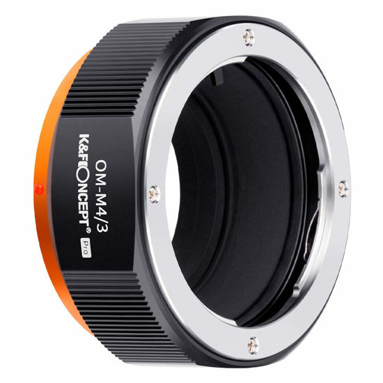 Picture of K&F Concept Lens Mount Adapter Compatible for Olympus OM Mount Lens to M4/3 MFT Olympus Pen Cameras