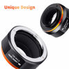 Picture of K&F Concept Lens Mount Adapter Compatible for Olympus OM Mount Lens to M4/3 MFT Olympus Pen Cameras