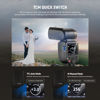Picture of NEEWER Z880-S 2.4G 76Ws TTL Camera Flash Speedlite Compatible with Sony, Upgraded UI, Adjustable Modeling Lamp, TTL/M Quick Switch TCM Key, 1/8000s HSS 7.2V/3000mAh Battery 600 Full Power Flash