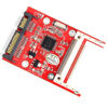 Picture of Suckoo CF Memory Card to 2.5 SATA Hard Drive Adapter CF 50Pin to Laptop Desktop 2.5 SATA 22Pin Serial Hard Drive Expansion Board Converter Red