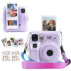 Picture of WOGOZAN Clear Case for Fujifilm Instax Mini SE Instant Camera Bag - Instant Mini SE Case with Adjustable Shoulder Straps (No Camera)