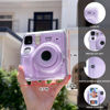 Picture of WOGOZAN Clear Case for Fujifilm Instax Mini SE Instant Camera Bag - Instant Mini SE Case with Adjustable Shoulder Straps (No Camera)
