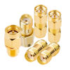 Picture of Goupchn SMA Adapter Kit 6PCS SMA Male Female Extension Coax Coaxial Connector Coupler