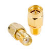 Picture of Goupchn SMA Adapter Kit 6PCS SMA Male Female Extension Coax Coaxial Connector Coupler