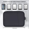 Picture of 6-7 Inch E-Reader Tablet Carrying Sleeve for 7" Amazon Fire 7/Kindle Oasis,6.8" Kindle Paperwhite 11th 2021, 6" Kindle Paperwhite/Kindle 2022, Kobo Clara 2E/Libra 2 eReader Protective Bag Case(Black)