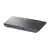 Picture of AV Access KVM Switch Dock for a Laptop and 2 Desktop PCs, Dual 4K Monitor USB C Docking Station, Type-C 65W Charging for Laptop, Ethernet, EDID, Hotkey Switch, HDMI, 4K@60Hz, 1080P@240Hz, USB 3.0