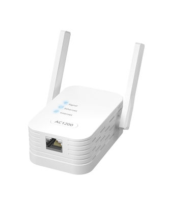 Picture of ioGiant AC1200Mbps Universal WiFi to Ethernet Adapter, Support Extended WiFi Disabling Functionality, 2.4G/5G Wireless Bridge w/ RJ45 Port for Printer, Smart TV, Blu-Ray Player, PlayStation, DVR, etc.