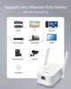 Picture of ioGiant AC1200Mbps Universal WiFi to Ethernet Adapter, Support Extended WiFi Disabling Functionality, 2.4G/5G Wireless Bridge w/ RJ45 Port for Printer, Smart TV, Blu-Ray Player, PlayStation, DVR, etc.