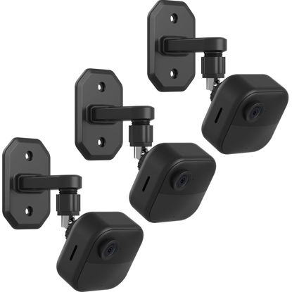Picture of 3 Pack Adjustable Mount fit for Blink Outdoor (4th Gen,3rd Gen) Blink XT / XT2, Blink Mini Camera Mounting Bracket, Wall Mount
