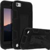 Picture of iPod Touch 7th Gen Case,iPod Touch 6th Gen Case,Kickstand Case for iPod Touch,Anti-Scratch Anti-Fingerprint Heavy Duty Protection Shockproof Rugged Cover Apple iPod Touch 2019,Black
