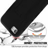 Picture of iPod Touch 7th Gen Case,iPod Touch 6th Gen Case,Kickstand Case for iPod Touch,Anti-Scratch Anti-Fingerprint Heavy Duty Protection Shockproof Rugged Cover Apple iPod Touch 2019,Black