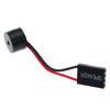 Picture of SQXBK 4PCS Computer Case Buzzer Cabinet Speaker PC Internal BIOS Mini Plug Motherboard Small Alarm Speaker with Plug Black