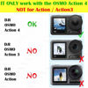 Picture of iDaPro Screen Protector for DJI Osmo Action 4 LCD + Small Screen + Lens Protector [2+2+2 Pack] Tempered Glass Scratch resistance Easy Installation