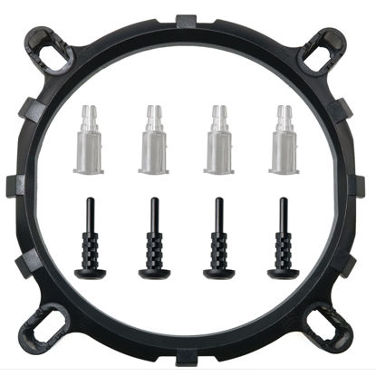 Picture of DGZZI CPU Radiators Holder, Heatsink Cooler Mounting Bracket Screws Replacement for Socket Intel LGA 775 1366 115X