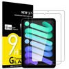 Picture of NEW'C 2 Pack Designed for iPad mini 7 (A17 Pro, Model 2024, 7th Generation) / mini 6 (Model 2021, 6th Generation), 8.3 inches Screen Protector Tempered Glass, Bubble Free, Ultra Resistant
