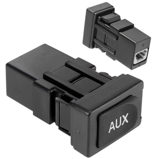 Picture of Aux Port Replacement - Compatible with 2005-2012 Toyota Prius Yaris FJ Cruiser Lexus ES350 LS460 - Replaces 86190-06010 86190-53010 - Auxiliary Input Adapter Aux Jack Aux Input Car Stereo Jack
