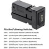 Picture of Aux Port Replacement - Compatible with 2005-2012 Toyota Prius Yaris FJ Cruiser Lexus ES350 LS460 - Replaces 86190-06010 86190-53010 - Auxiliary Input Adapter Aux Jack Aux Input Car Stereo Jack