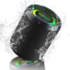 Picture of OHAYO 40W Wireless Portable Bluetooth Speaker with Lights, IPX7 Waterproof, Stereo Loud Sound, RGB Lights,TWS Pairing, AUX&TF-Card in, for Home/Party/Travel/Outdoor/Beach