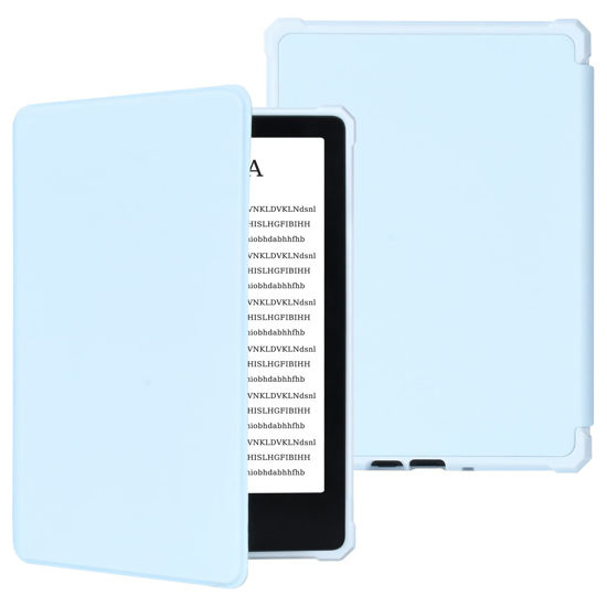 Picture of COO Case for 6.8” Kindle Paperwhite Premium Lightweight PU Leather Book Cover with Auto Wake/Sleep for Kindle Paperwhite 11th Generation 6.8" 2021 Released (Light Blue)