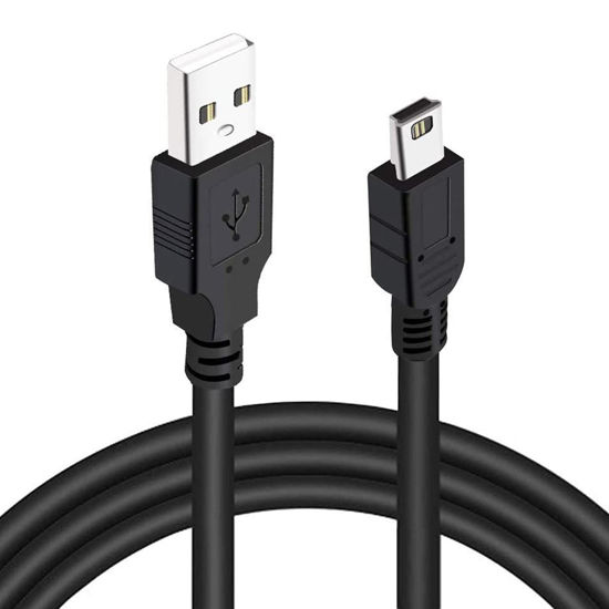 Picture of KQWOMA Replacement Mini USB Charger Cord Compatible with Texas-Instruments TI-84 Plus CE Graphing, TI-84 Plus/C Silver Edition, TI 89 Titanium, TI-Nspire CX/CX CAS Calculators (6.6FT)