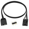 Picture of 4 Pin to 3 Pin RGB Adapter for Corsair RGB HUB, Lighting Node CORE, Commander CORE and iCUE Commander CORE XT, Converter to Standard 5V 3 Pin ARGB Fan Device