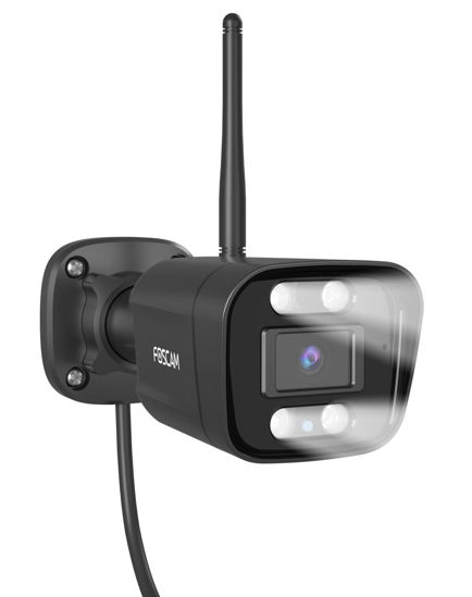 Picture of FOSCAM 3K 5MP Outdoor Camera Wireless, 5GHz&2.4GHz WiFi Camera for Home Security, 120° FoV Outside Surveillance Cam, AI Human/Vehicle Detection, 66FT Color Night Vision, 120dB Siren, IP66