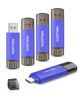 Picture of 32GB Type-C Flash Drive 5-Pack, KOOTION 2-in-1 USB C Flash Drive USB-A&USB-C 3.0 Dual Drive OTG, Thumb Drive Memory Stick for Android Smartphone/Tablet/PC