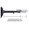 Picture of BIGalleons SPS-508 Speaker Wall Mount Stand, Rotatable Angle, Adjustable Swivel Tilt Speaker Mount Bracket, Home Surround Sound System 100 lbs Capacity (2 Packs, Black)