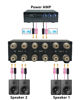 Picture of Premium 2 Zone Speaker Selector Switch Box, 2 Way Stereo Audio Speaker Switcher Distribution Box for Multi-Channel High Powered Amp A B Switches -SOLUPEAK SP2