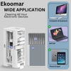 Picture of Ekoomar 32-in-1 Electronics Cleaning Kit - Keyboard Cleaner, Phone Cleaner, Computer & Laptop Cleaner Kit - MacBook, AirPods, Earbud & iPhone Charger Port Cleaning Tool - Tech Gadget Cleaner - White