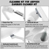 Picture of Ekoomar 32-in-1 Electronics Cleaning Kit - Keyboard Cleaner, Phone Cleaner, Computer & Laptop Cleaner Kit - MacBook, AirPods, Earbud & iPhone Charger Port Cleaning Tool - Tech Gadget Cleaner - White