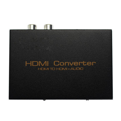 Picture of 1080P HDMI Audio Extractor HDMI to HDMI + Optical TOSLINK SPDIF + Analog RCA L/R Stereo Audio Video Splitter Converter for Blu-ray Player Xbox PS3 PS4 Support Full HD1080p 3D