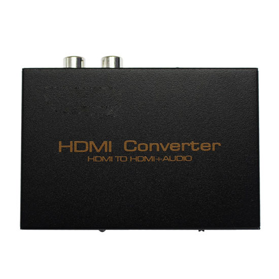 Picture of 1080P HDMI Audio Extractor HDMI to HDMI + Optical TOSLINK SPDIF + Analog RCA L/R Stereo Audio Video Splitter Converter for Blu-ray Player Xbox PS3 PS4 Support Full HD1080p 3D