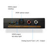 Picture of 1080P HDMI Audio Extractor HDMI to HDMI + Optical TOSLINK SPDIF + Analog RCA L/R Stereo Audio Video Splitter Converter for Blu-ray Player Xbox PS3 PS4 Support Full HD1080p 3D