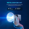 Picture of NEEWER 60W Portable RGB LED Video Light Handheld Fill Light, APP/2.4G/Panel Control 18 Scenes 8700Lux/1m 2700-6500K CRI97+ Dimmable COB Continuous Output Lighting for Video Recording Streaming, HS60C