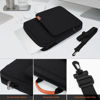 Picture of 9-11 Inch Tablet Sleeve iPad Carrying Bag for 11 inch iPad Pro M4 /11 inch iPad Air M2, Samsung Galaxy Tab S9+ Plus/S9 FE+ 12.4", Fire Max 11/ HD 10", iPad 10th Case with Strap, Black