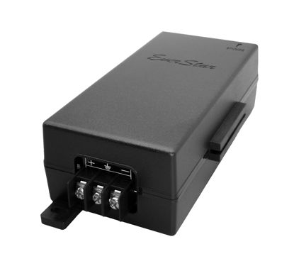 Picture of EverStar iPoE-24W24DW 100Mbps | 9-36V DC in | 24V/1A 24W DC PoE Out | DC-DC Converter + Passive Mode B Solar PoE Injector for airCube ISP,G3FlexCam,locoM9/5/2,NSM5/3/365/2 | Black