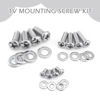 Picture of Quacc Universal TV Mounting Hardware Kit 24 PCS M4 M6 M8 Stainless Steel Screws Washers for VESA Wall Mount TV and Monitor Bracket Fixing